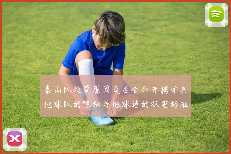 泰山队处罚原因是否会公开揭示其他球队的隐秘与地球迷的双重标准